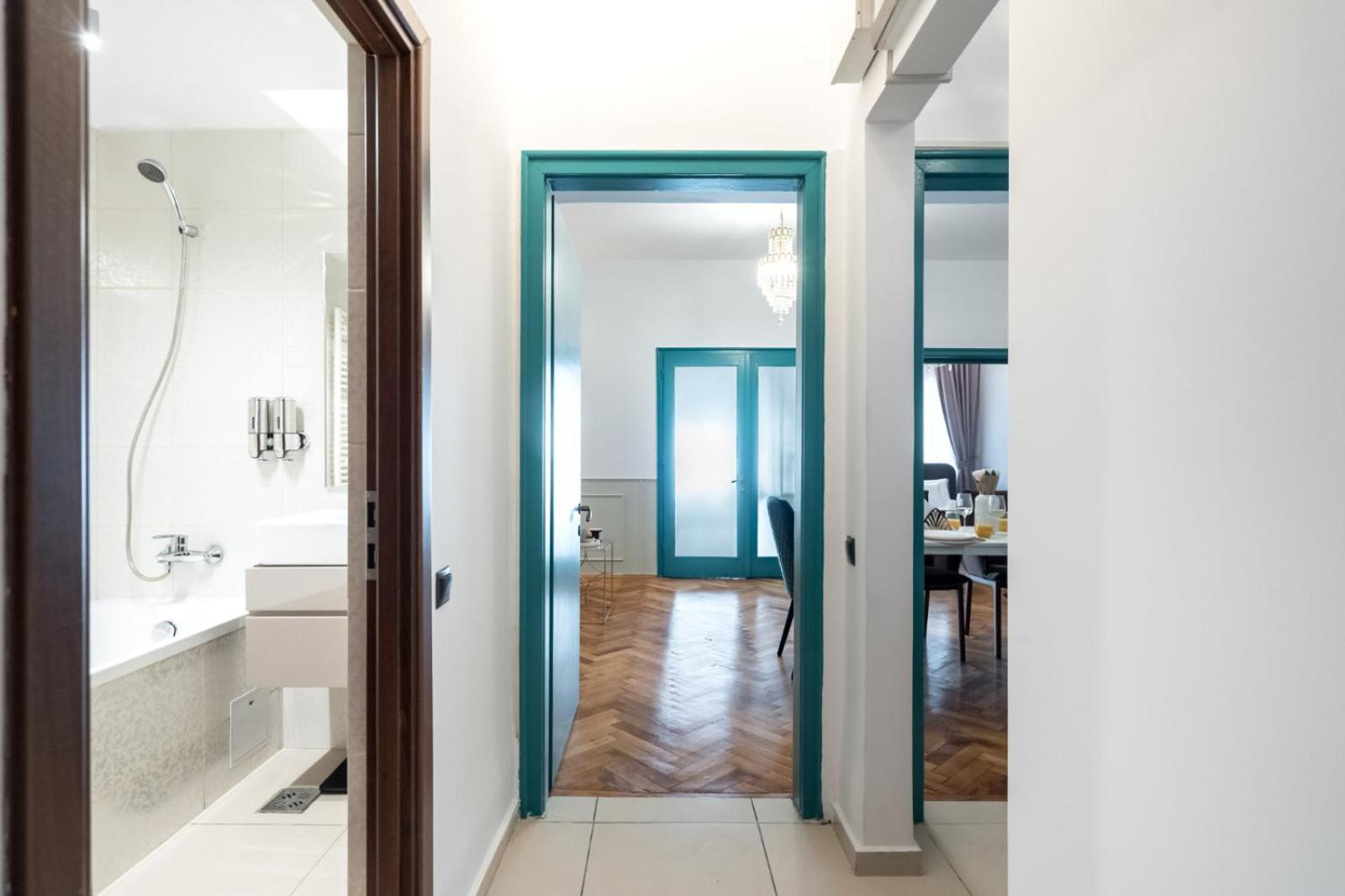 בוקרשט Highline Downtown Residences 6 Persons Family Apartment מראה חיצוני תמונה