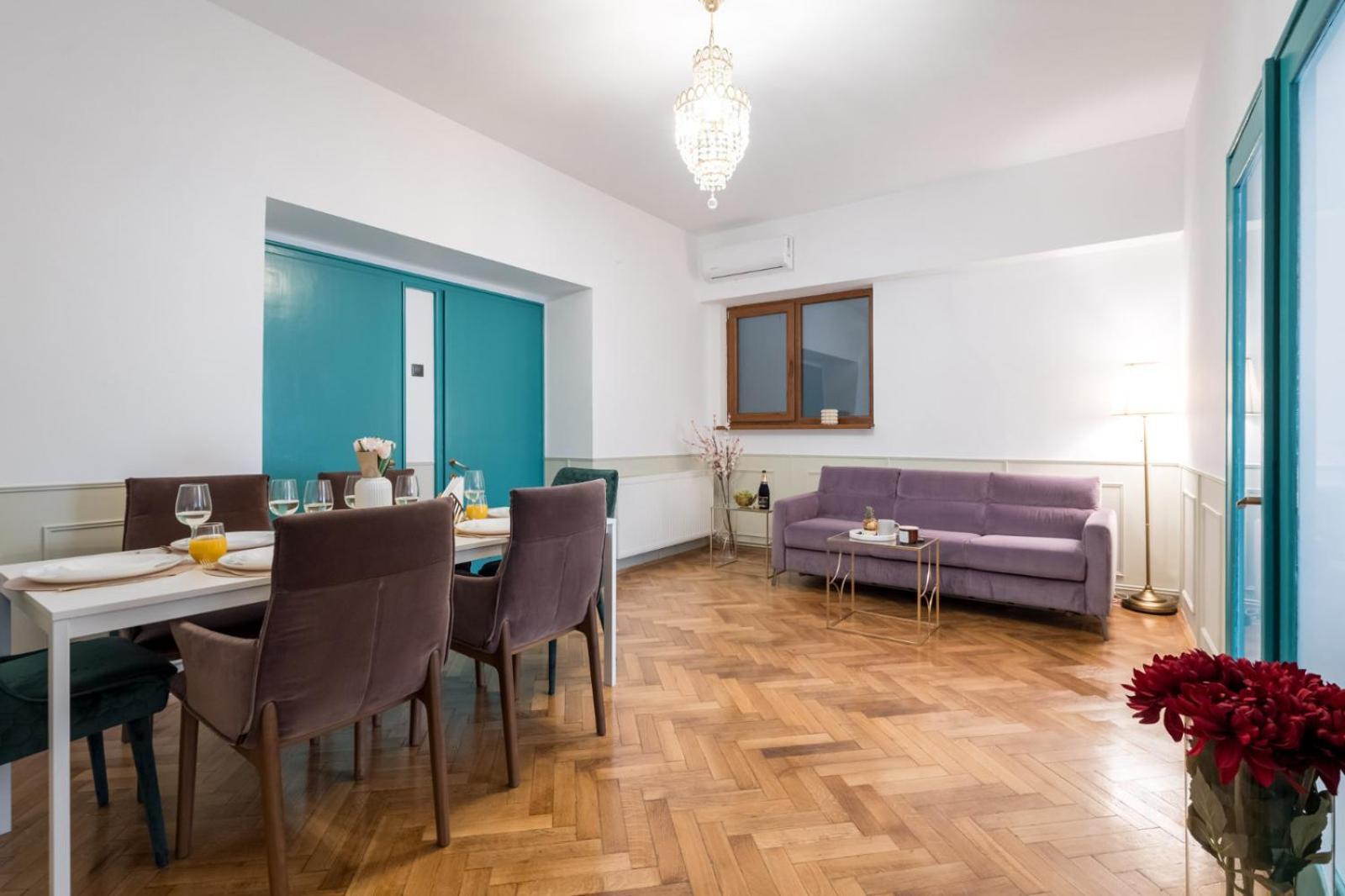 בוקרשט Highline Downtown Residences 6 Persons Family Apartment מראה חיצוני תמונה